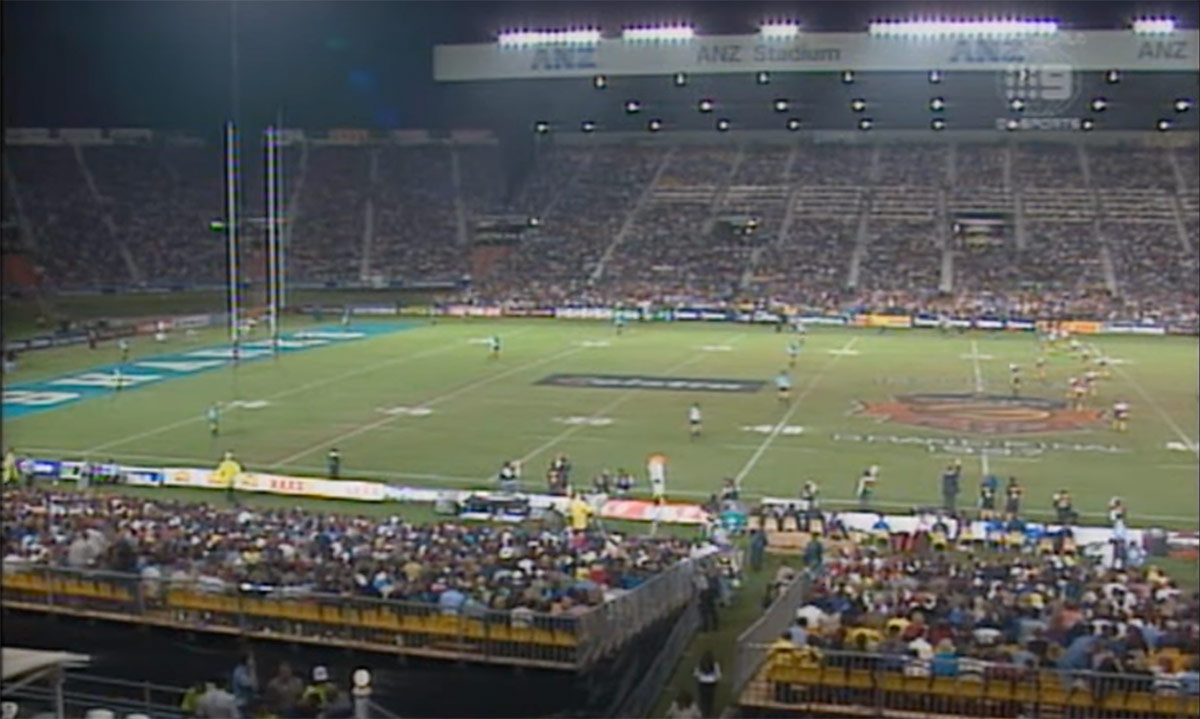 The 1997 Super League Grand Final at ANZ Stadium, Brisbane