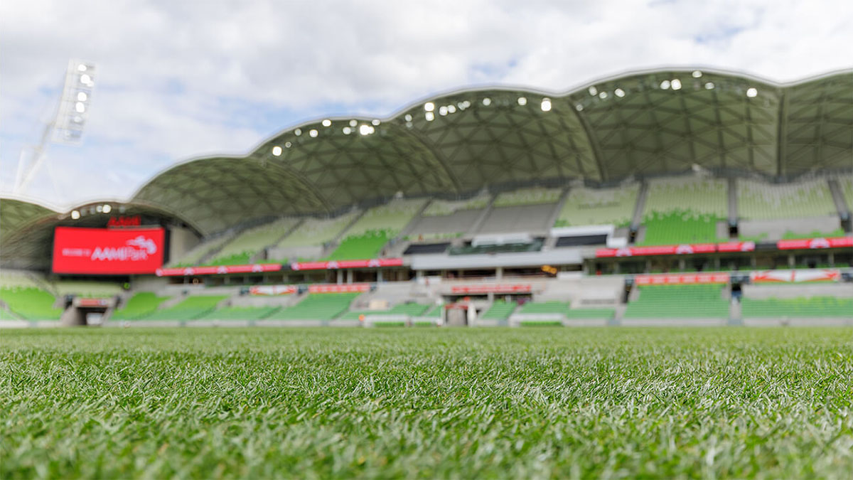 View of AAMI Park ahead of the 2023 FIFA Womens World Cup