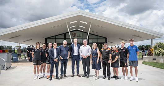 $22m Moreton Bay football centre nears completion
