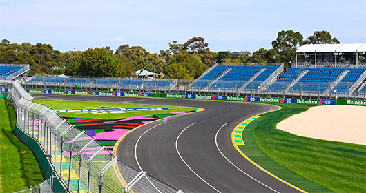 Australian F1 Grand Prix ready to go at enhanced Albert Park circuit