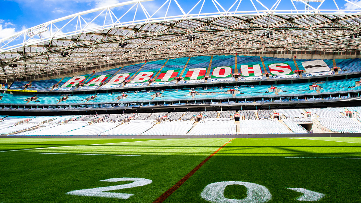 Rabbitohs home game at ANZ Stadium