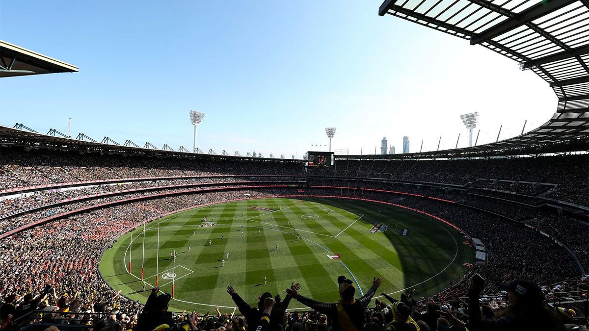 The AFL Grand Final at the MCG