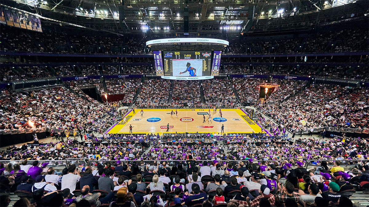 Qudos Bank Arena record NBL crowd