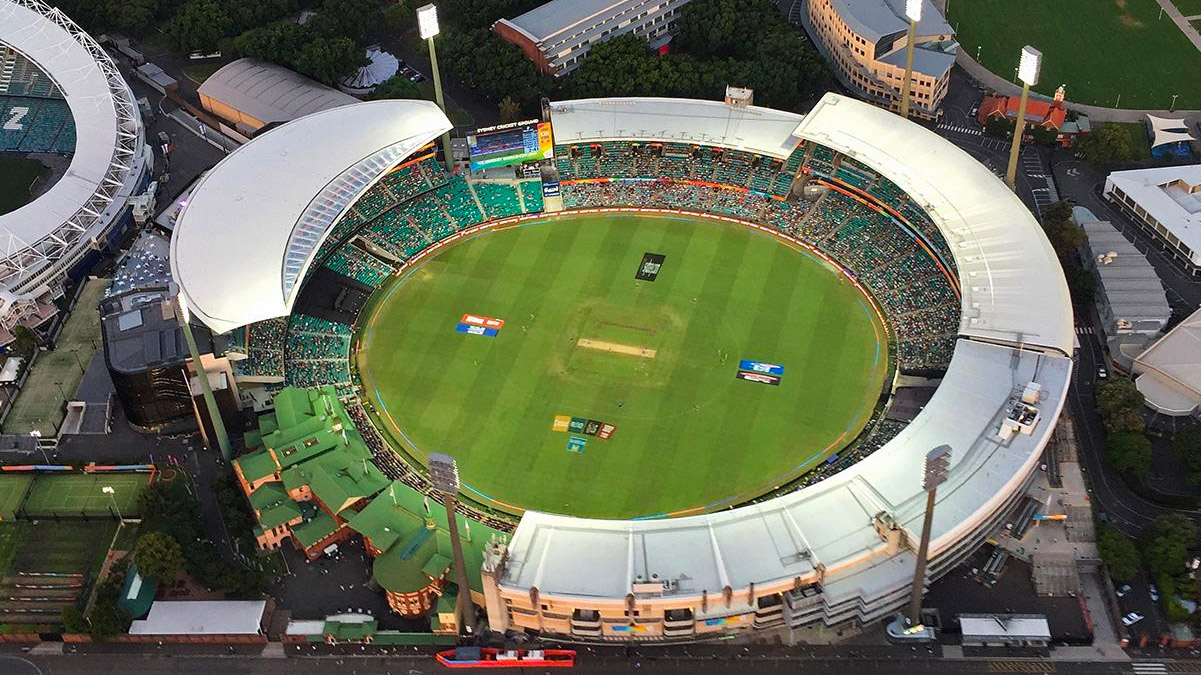 Australia v India at the Sydney Cricket Ground