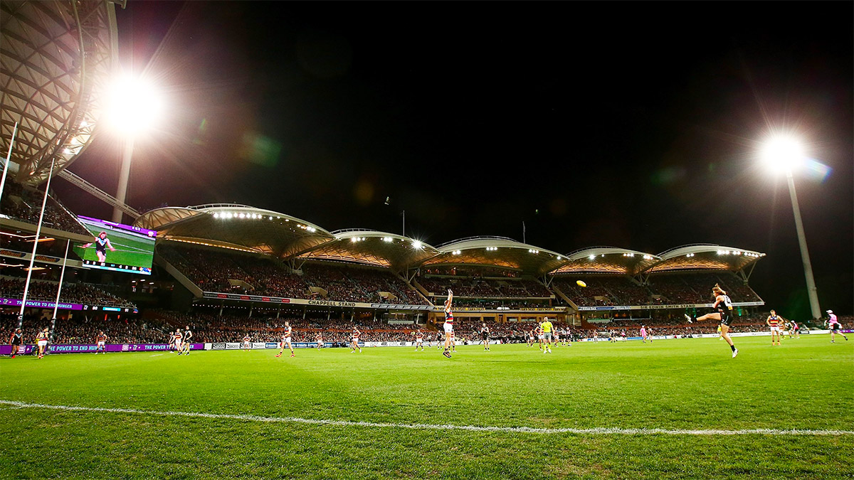 AFL Finals action at Adelaide Oval