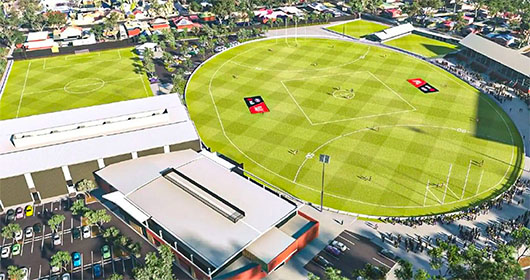 Port Adelaide receives $15m in federal funding for Alberton Oval redevelopment
