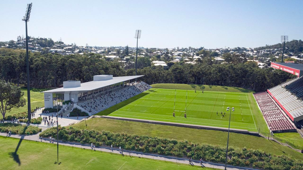 Artist’s impression of the new McLean Stand at Ballymore