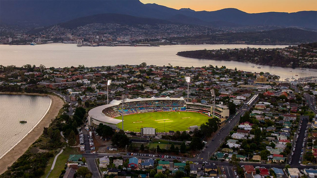 Blundstone Arena will host the 5th Ashes Test