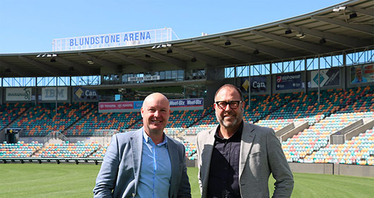 Blundstone extends partnership with Bellerive Oval