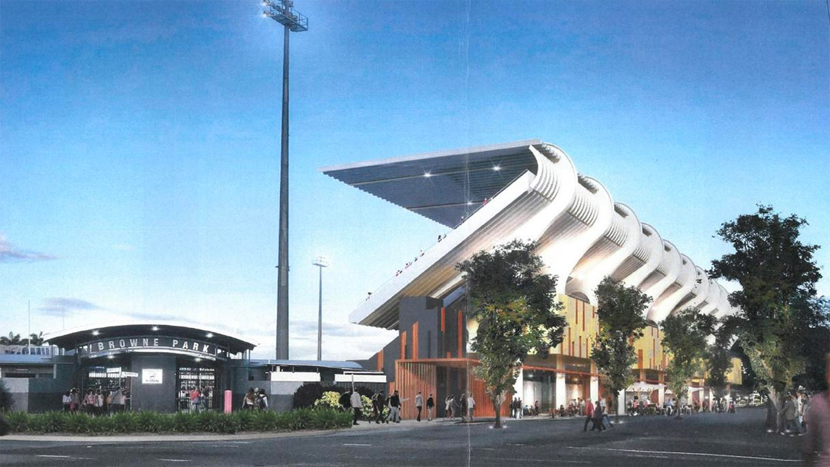 Proposed Browne Park grandstand