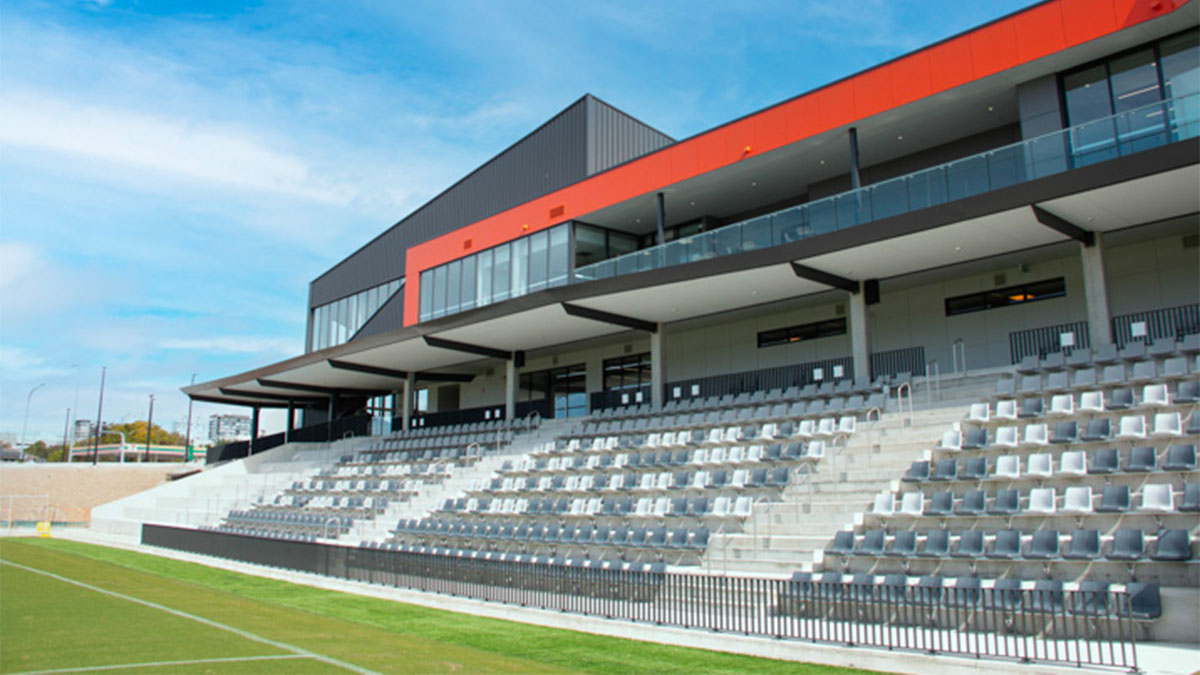 View of the Wests Tigers Centre of Excellence at Concord Oval