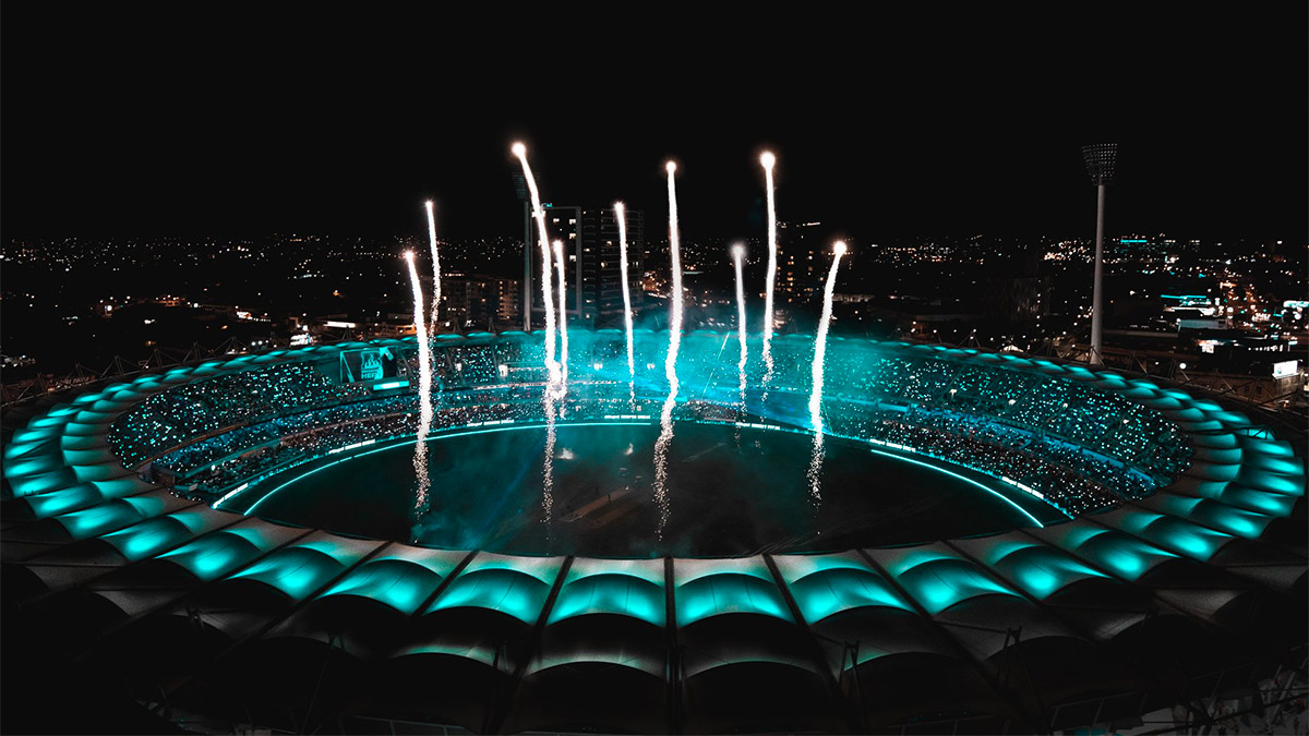 View of the Gabba - a stadium likely to feature during the 2032 Olympics in Brisbane