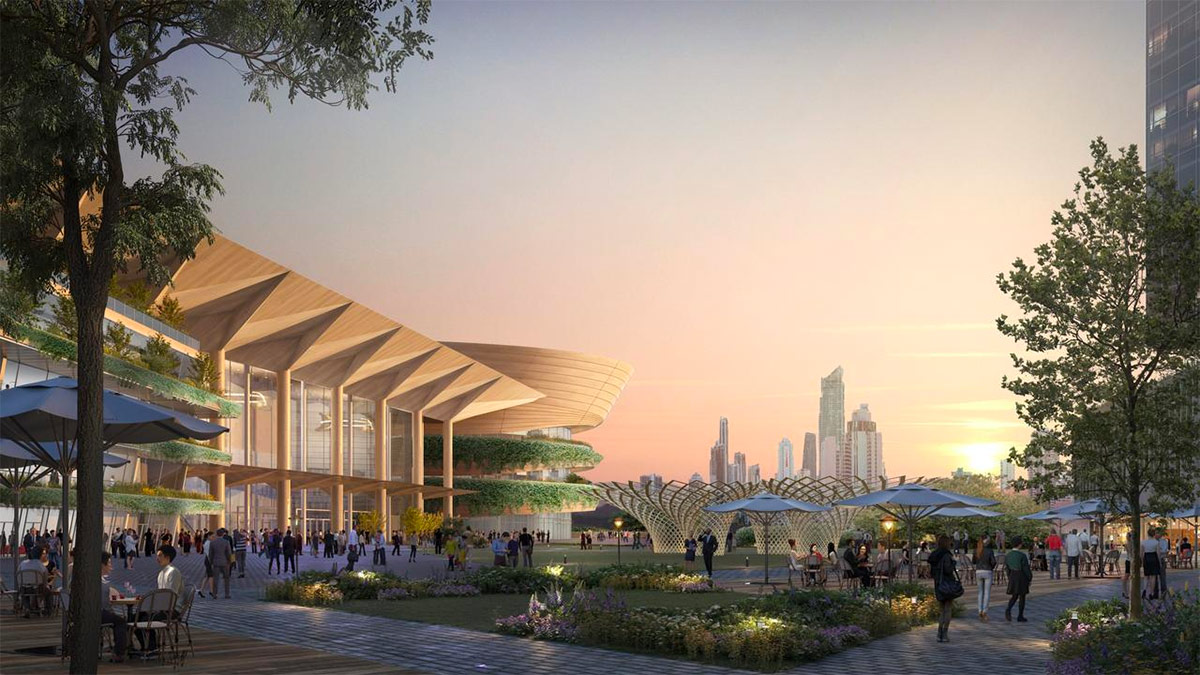 Gold Coast Events Precinct concept. Image: ASM Global