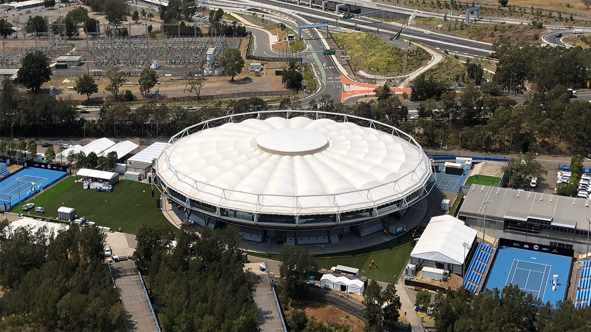 Zeeslak waarschijnlijkheid Doe mee Ken Rosewall Arena (Sydney Olympic Park Tennis Centre) | Austadiums