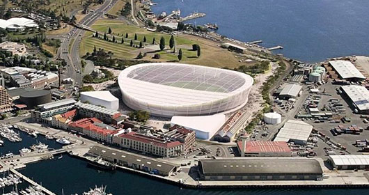 AFL firm on stadium requirement for Tasmanian team