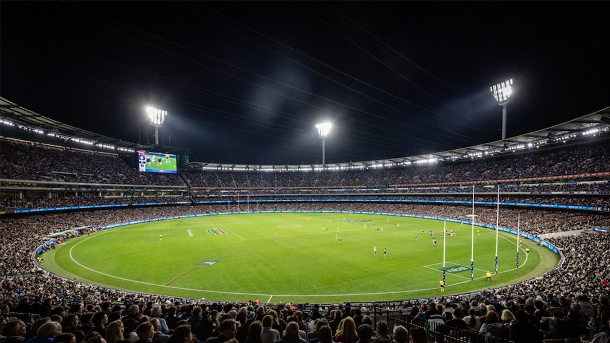 AFL crowd at the MCG
