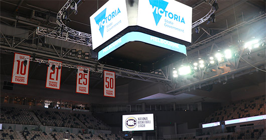 Basketball boost for Melbourne Arena