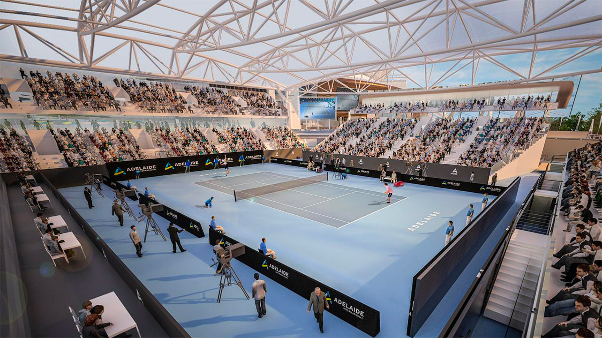 Memorial Drive Tennis Centre stage 2 redevelopment