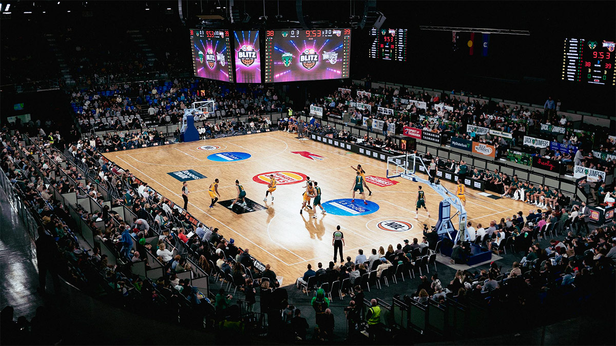 MyState Bank Arena officially opened with the NBL Blitz on Sunday