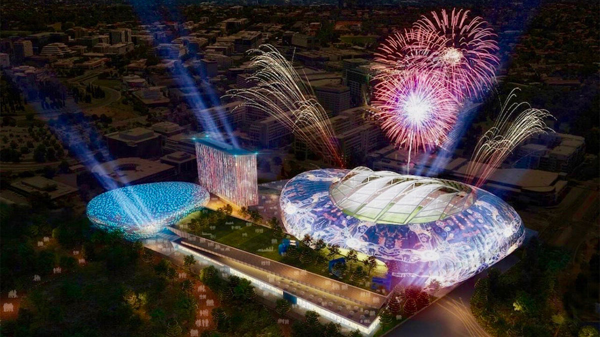 Concept plans for a new Civic Canberra Stadium and Convention Centre