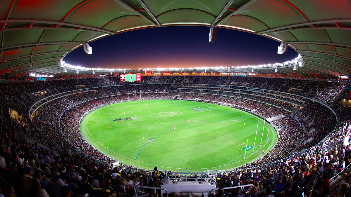 Optus Stadium in Perth will host the 2021 AFL Grand Final