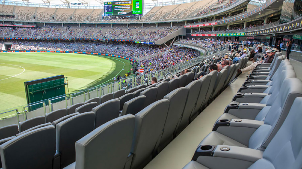 The best seats in the house at Perth's Optus Stadium