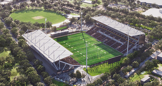 Penrith Stadium redevelopment plans unveiled