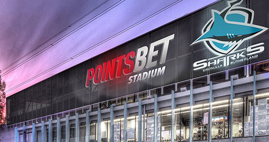 Shark Park rebranded PointsBet Stadium