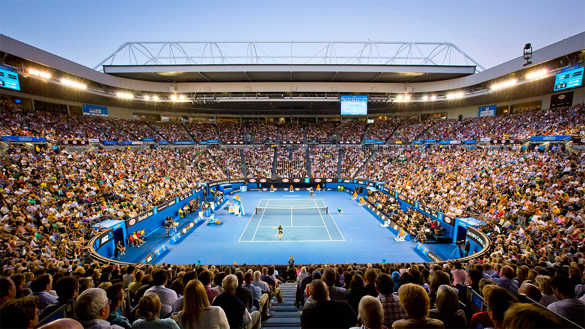 The Australian Open starts on Feb 8 at Melbourne Park