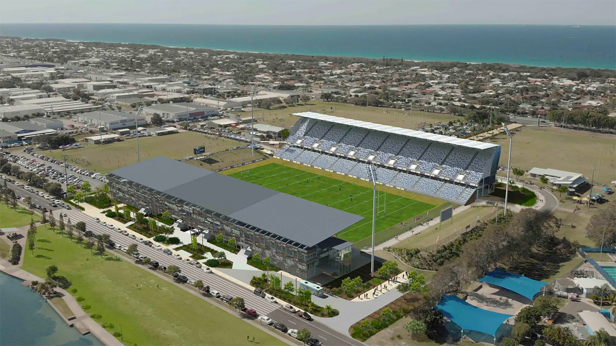 Sunshine Coast Stadium expansion concept design