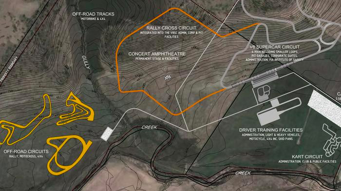 Plans for the proposed Will Power Centre for Motorsport