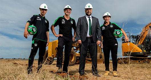 Early site works commence for Wyndham City Stadium precinct