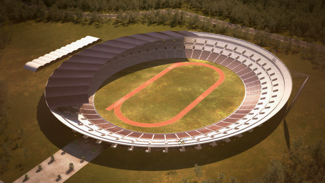 Proposed Melbourne Olympic Stadium