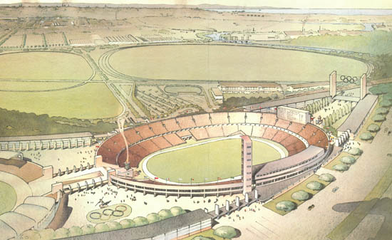 Proposed Melbourne Olympics Stadium