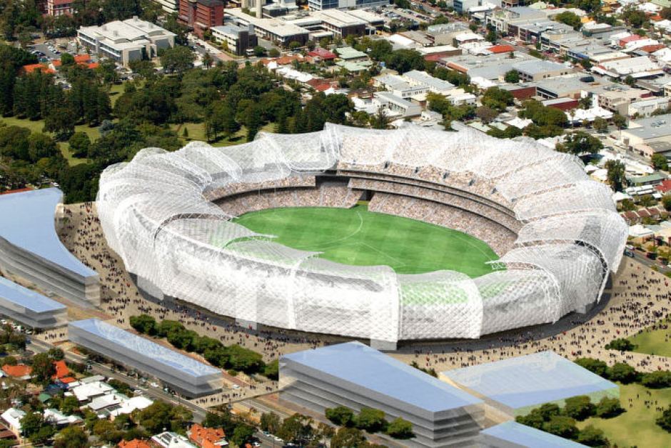Proposed Perth Stadium at Subiaco