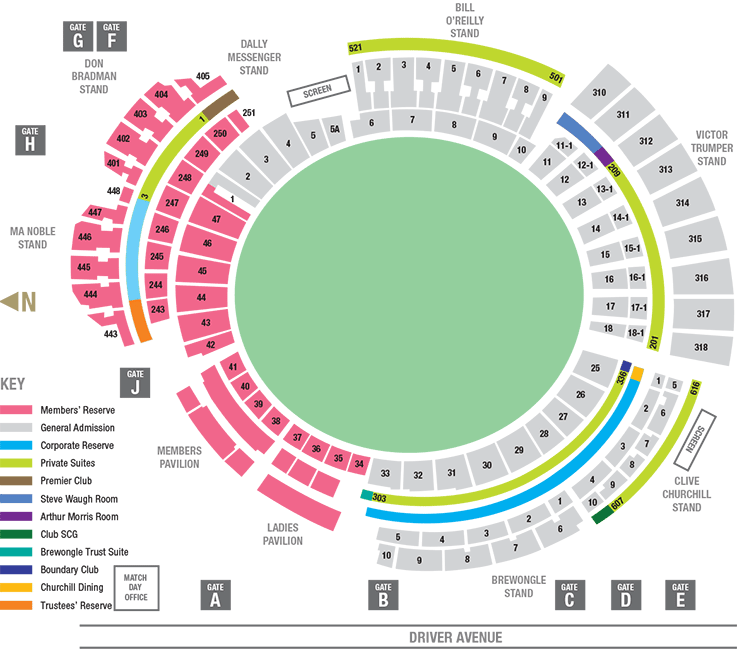 Scg Seating Chart