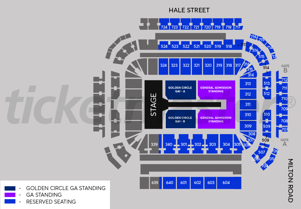 The Weeknd Seating Map Suncorp